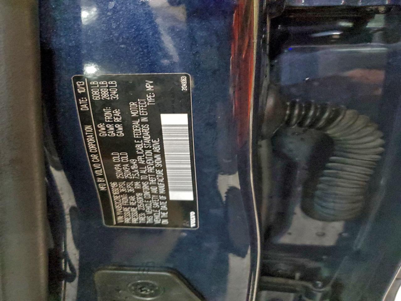 2014 Volvo Xc90 3.2 VIN: YV4952CZ8E1692196 Lot: 95714585