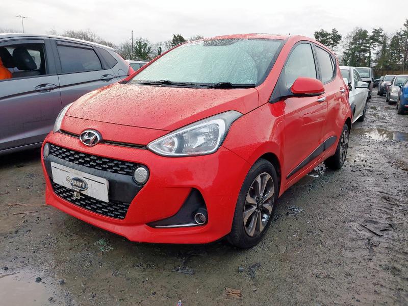 2019 HYUNDAI I10 1.2 PREMIUM SE 5DR for sale at Copart WOLVERHAMPTON
