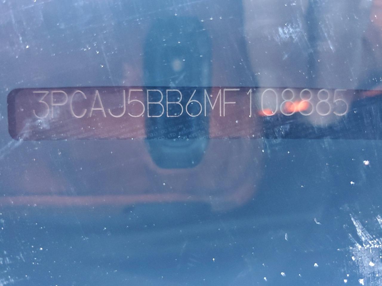 2021 Infiniti Qx50 Luxe VIN: 3PCAJ5BB6MF108885 Lot: 95689985