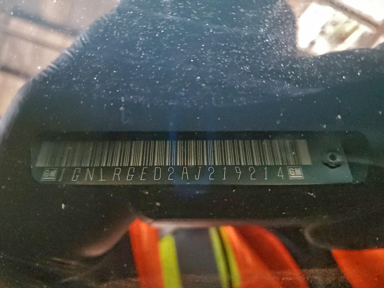 2010 Chevrolet Traverse Lt VIN: 1GNLRGED2AJ219214 Lot: 95201365