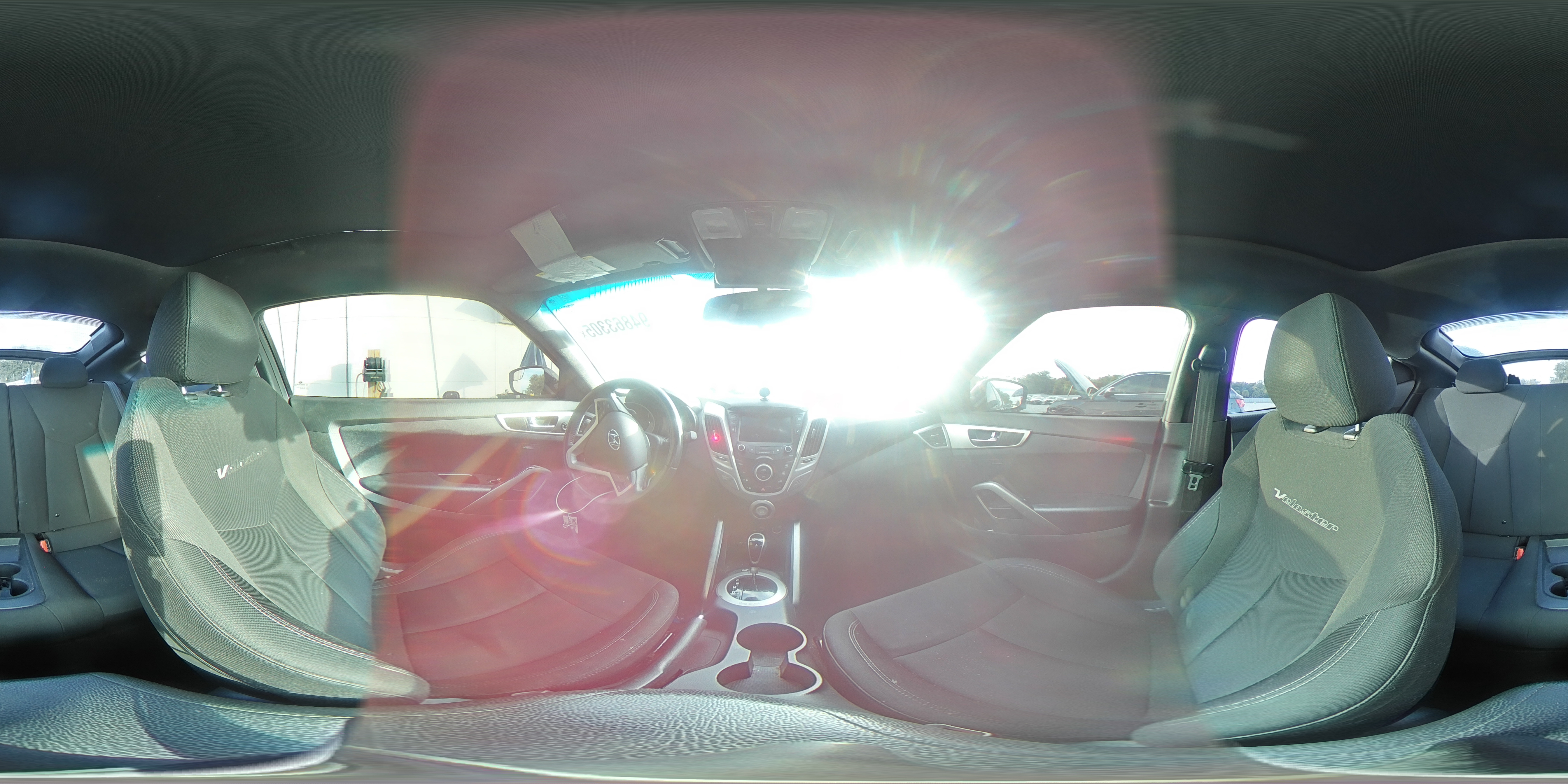 2017 Hyundai Veloster VIN: KMHTC6AD6HU320206 Lot: 94863305