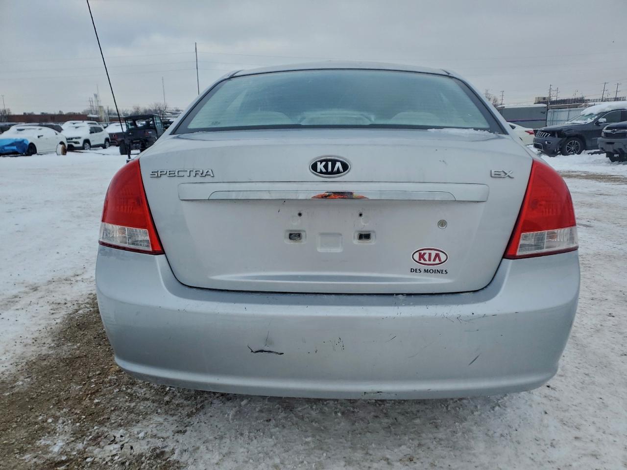 2007 Kia Spectra Ex VIN: KNAFE121875401183 Lot: 95341425