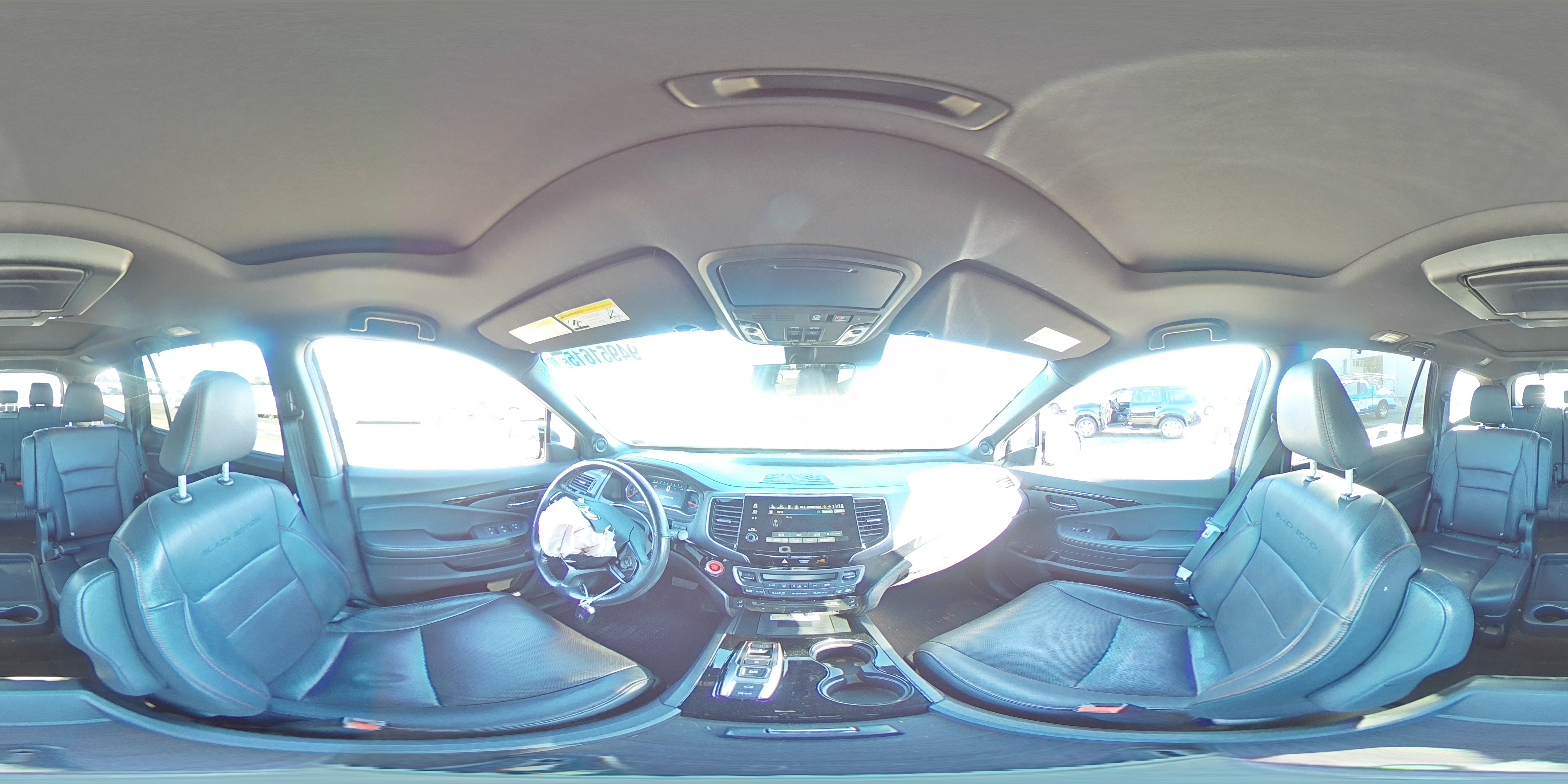 2020 Honda Pilot Black VIN: 5FNYF6H72LB012632 Lot: 94951615