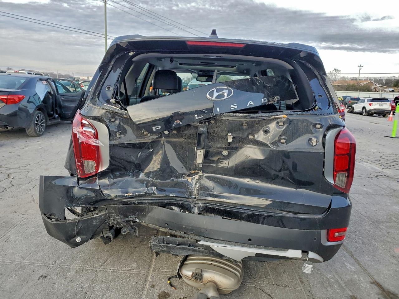 2021 Hyundai Palisade Sel VIN: KM8R44HEXMU206262 Lot: 95087135