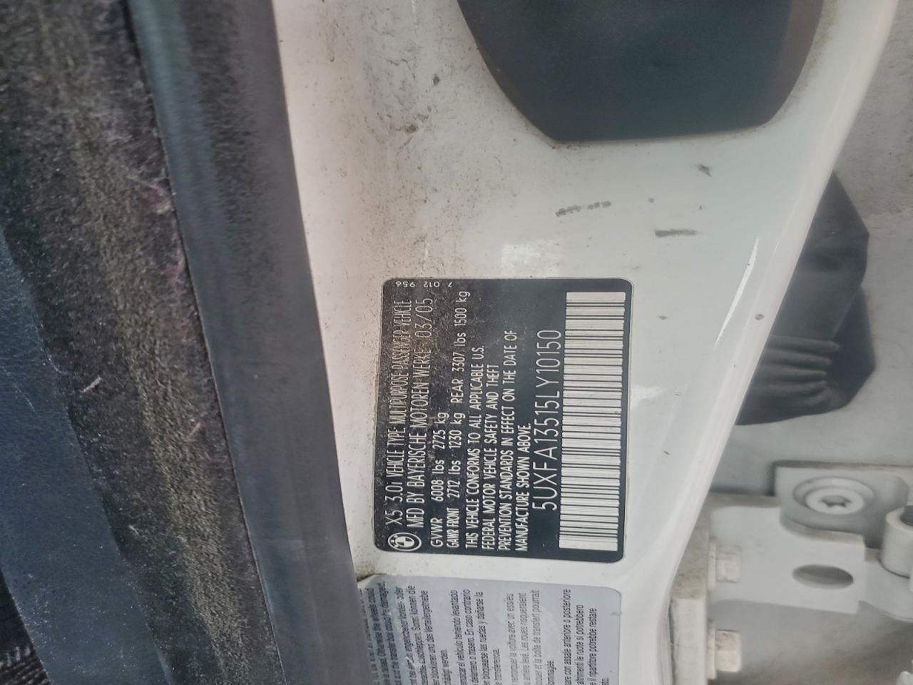 Фото: 5UXFA13515LY10150