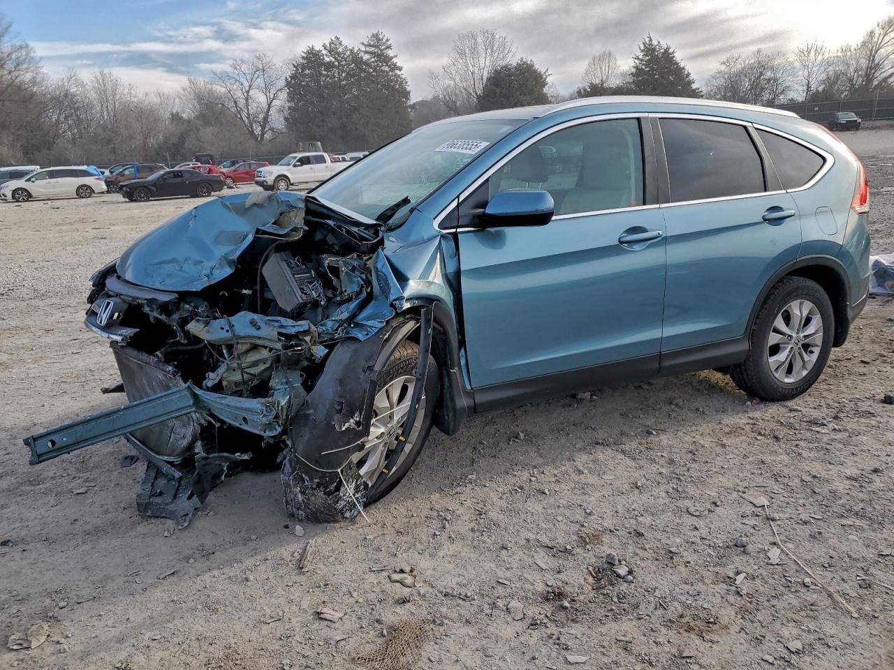 2014 Honda Cr-V Exl VIN: 2HKRM3H79EH527852 Lot: 96638555