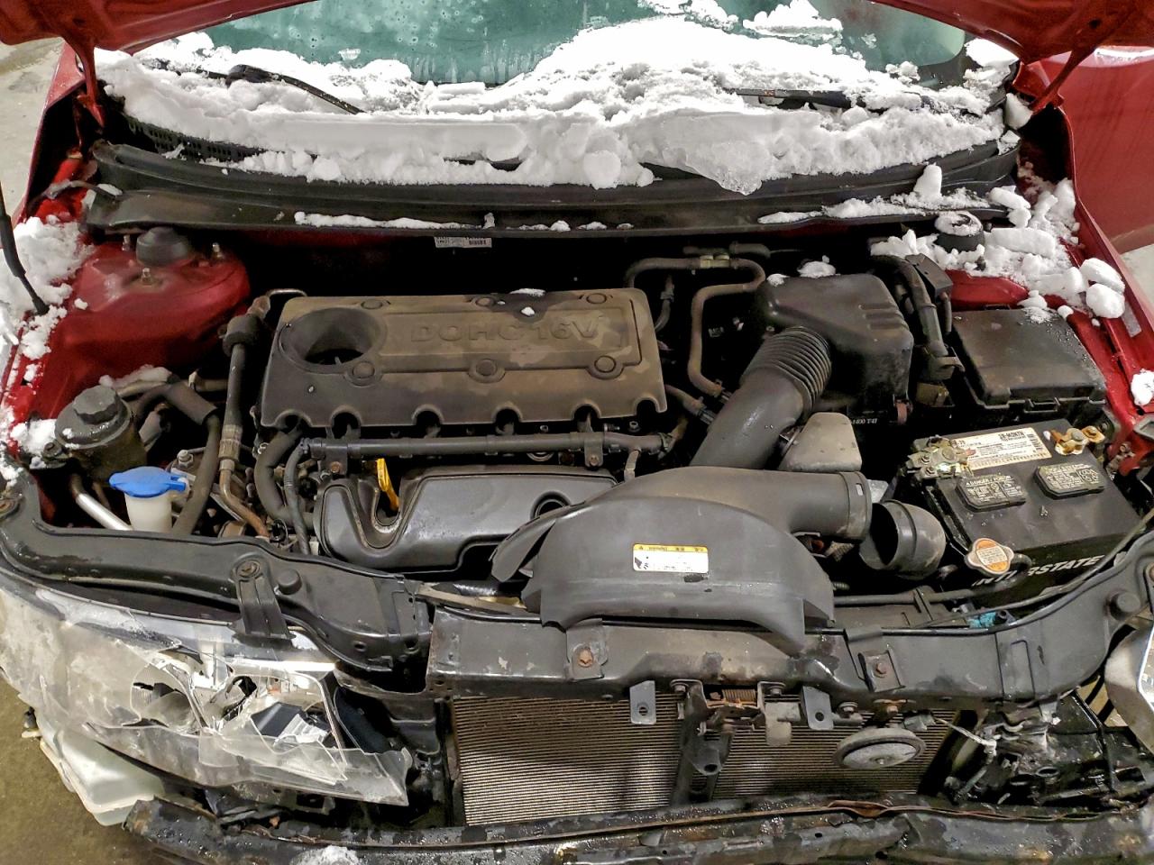 2010 Kia Forte Ex VIN: KNAFU4A25A5288797 Lot: 95309685