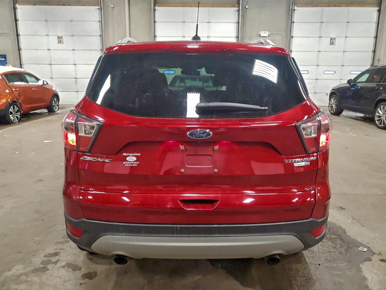2017 Ford Escape Titanium VIN: 1FMCU9JD8HUA80316 Lot: 96265095