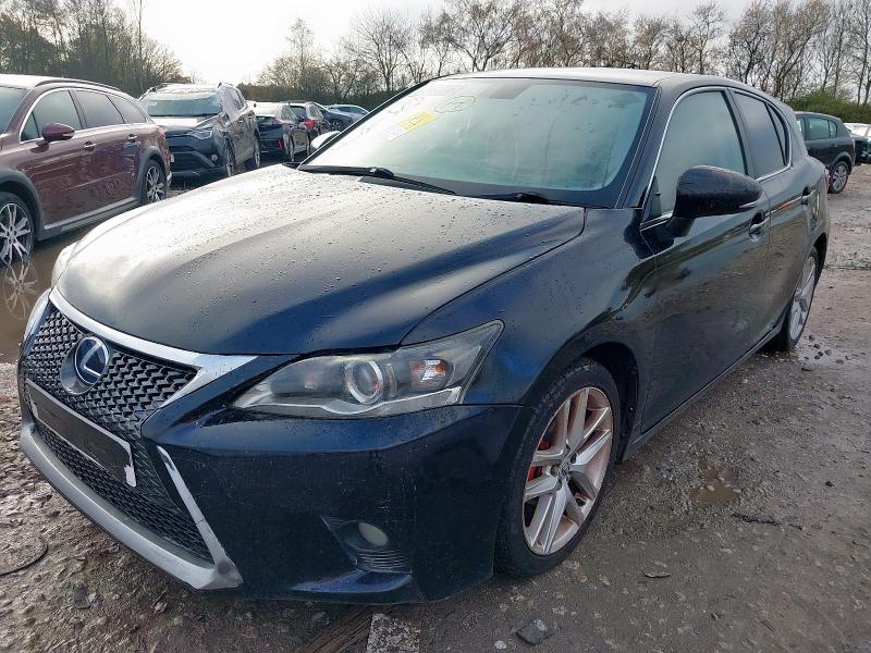 2014 LEXUS CT 200H 1.8 ADVANCE 5DR CVT AUTO for sale at Copart SANDTOFT