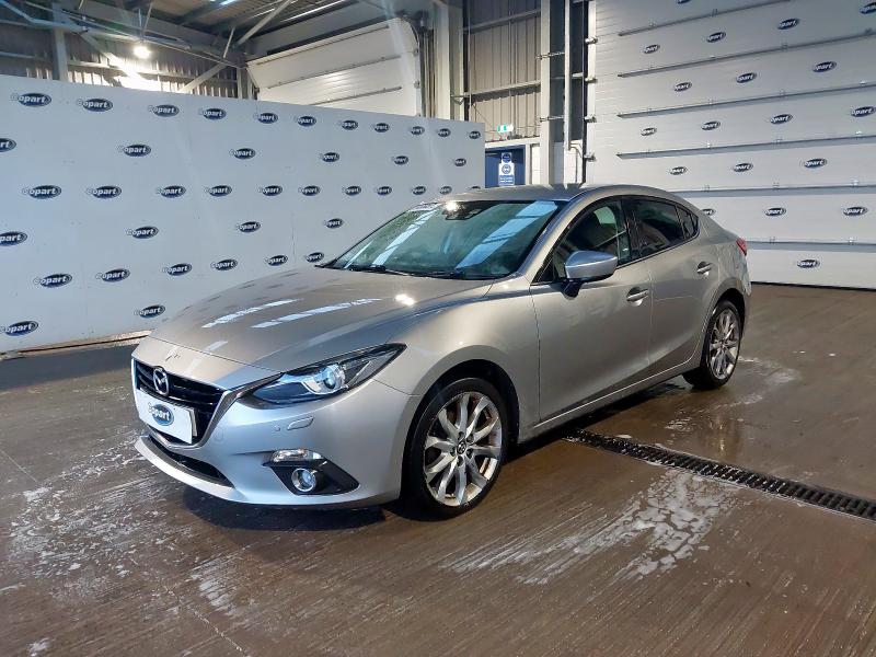 2015 MAZDA 3 2.2D SPORT NAV 4DR for sale at Copart EAST KILBRIDE