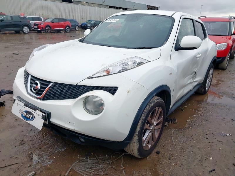 2012 NISSAN JUKE 1.6 ACENTA 5DR [SPORT PACK] for sale at Copart PETERLEE