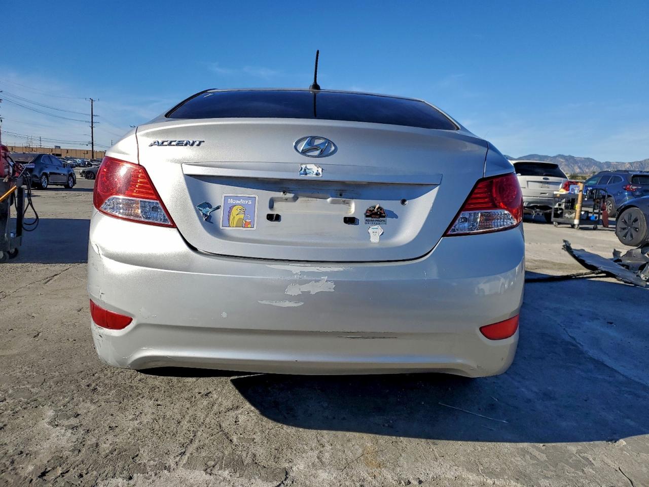 2013 Hyundai Accent Gls VIN: KMHCT4AE9DU542696 Lot: 95711715