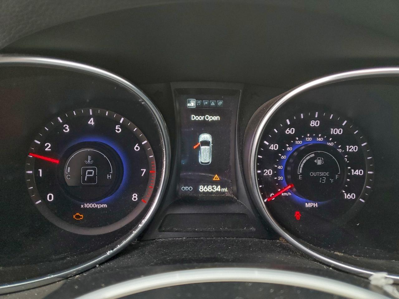 2014 Hyundai Santa Fe Sport VIN: 5XYZUDLB7EG216087 Lot: 95637905