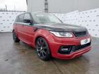 2015 LAND ROVER RANGE ROVER SPORT 4.4 SDV8 AUTOBIOGRAPHY DYNAMIC 5DR AUTO for sale at Copart WHITBURN