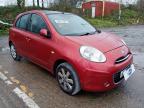 2011 NISSAN MICRA 1.2 TEKNA 5DR for sale at Copart SANDWICH