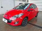 2011 MAZDA 2 1.3 BLACK 5DR for sale at Copart EAST KILBRIDE