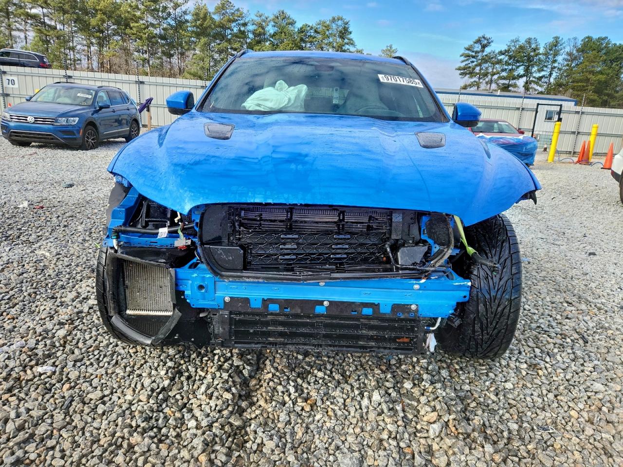 2022 Jaguar F-Pace Svr VIN: SADCZ2EE7NA696428 Lot: 97017585