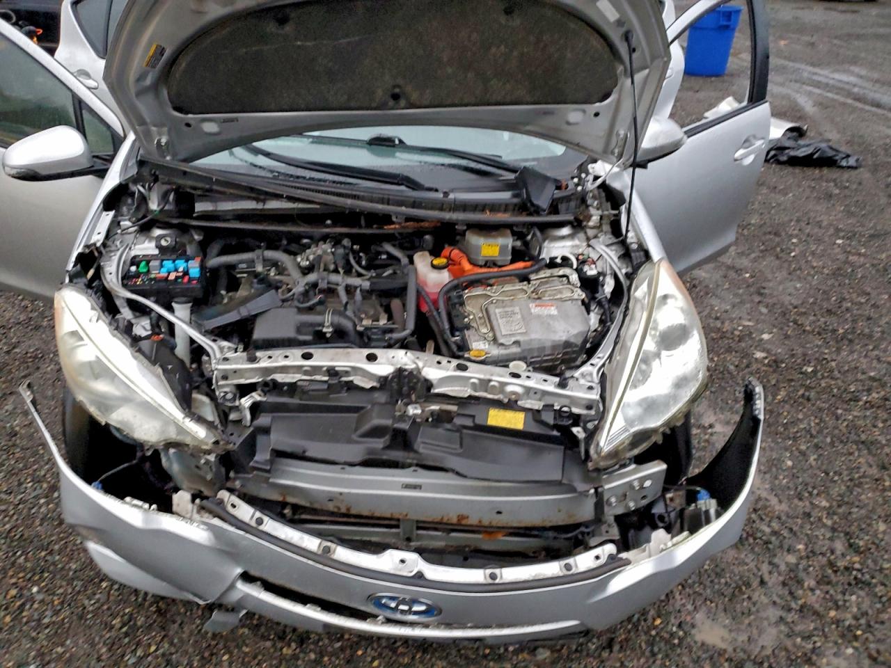 2012 Toyota Prius C VIN: JTDKDTB32C1500911 Lot: 95502115