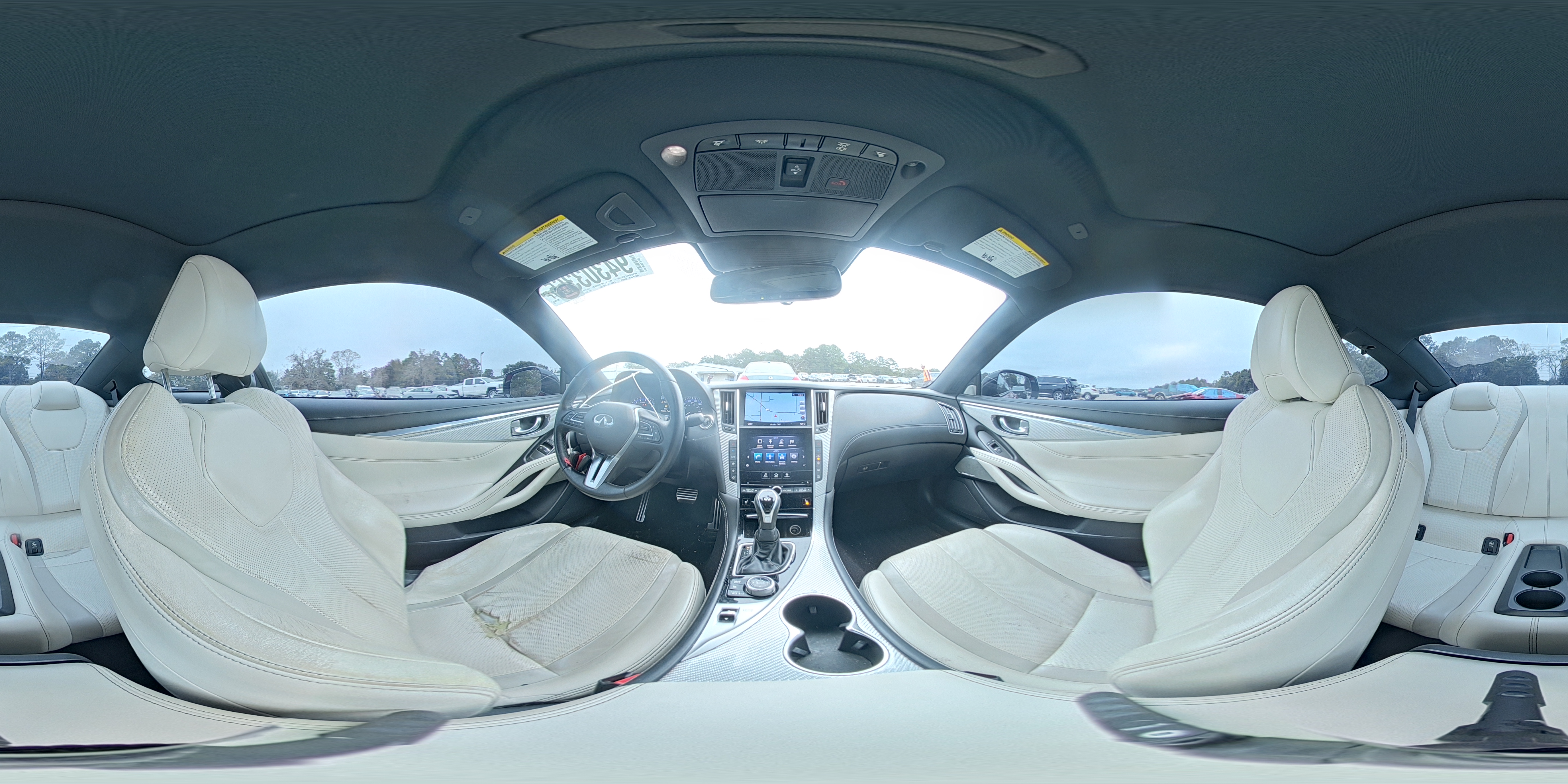 2017 Infiniti Q60 Red Sport 400 VIN: JN1FV7EL0HM701510 Lot: 94303365