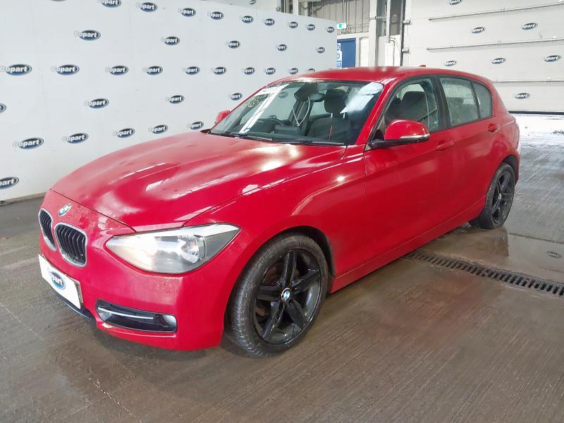 2013 BMW 1 SERIES 116I SPORT 5DR for sale at Copart EAST KILBRIDE