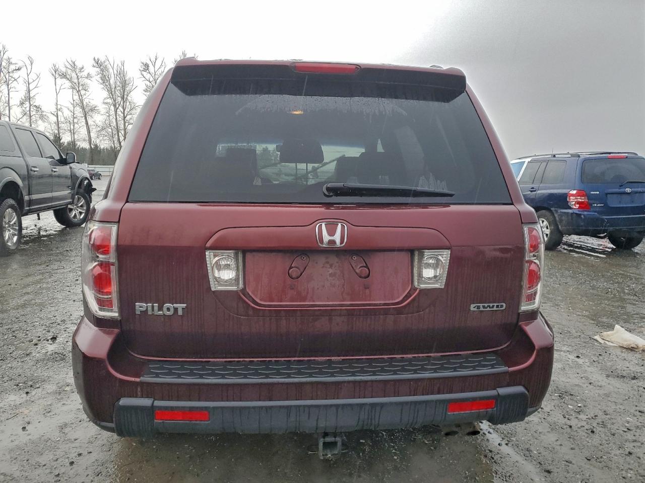 2007 Honda Pilot Exl VIN: 2HKYF18507H508392 Lot: 95102835