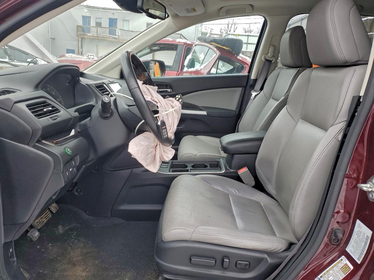 2016 Honda Cr-V Touring VIN: 5J6RM4H96GL033187 Lot: 95839005