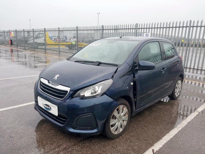 2017 PEUGEOT 108 1.0 ACTIVE 5DR 2-TRONIC for sale at Copart CHESTER