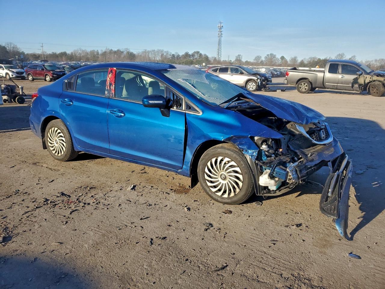 2015 Honda Civic Lx VIN: 19XFB2F52FE262802 Lot: 97814125