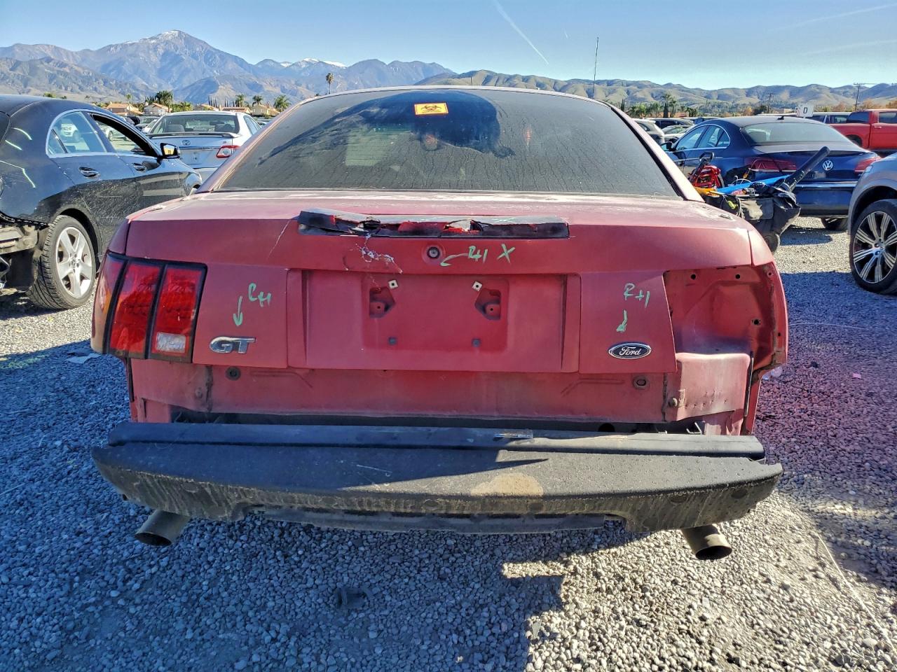 2000 Ford Mustang Gt VIN: 1FAFP42X3YF288280 Lot: 94553955