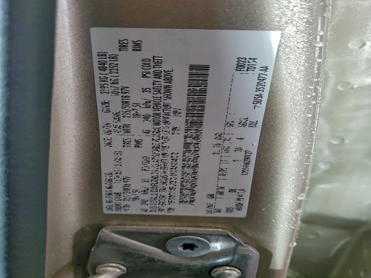 2017 Ford Escape Titanium VIN: 1FMCU9J92HUA98452 Lot: 94183365