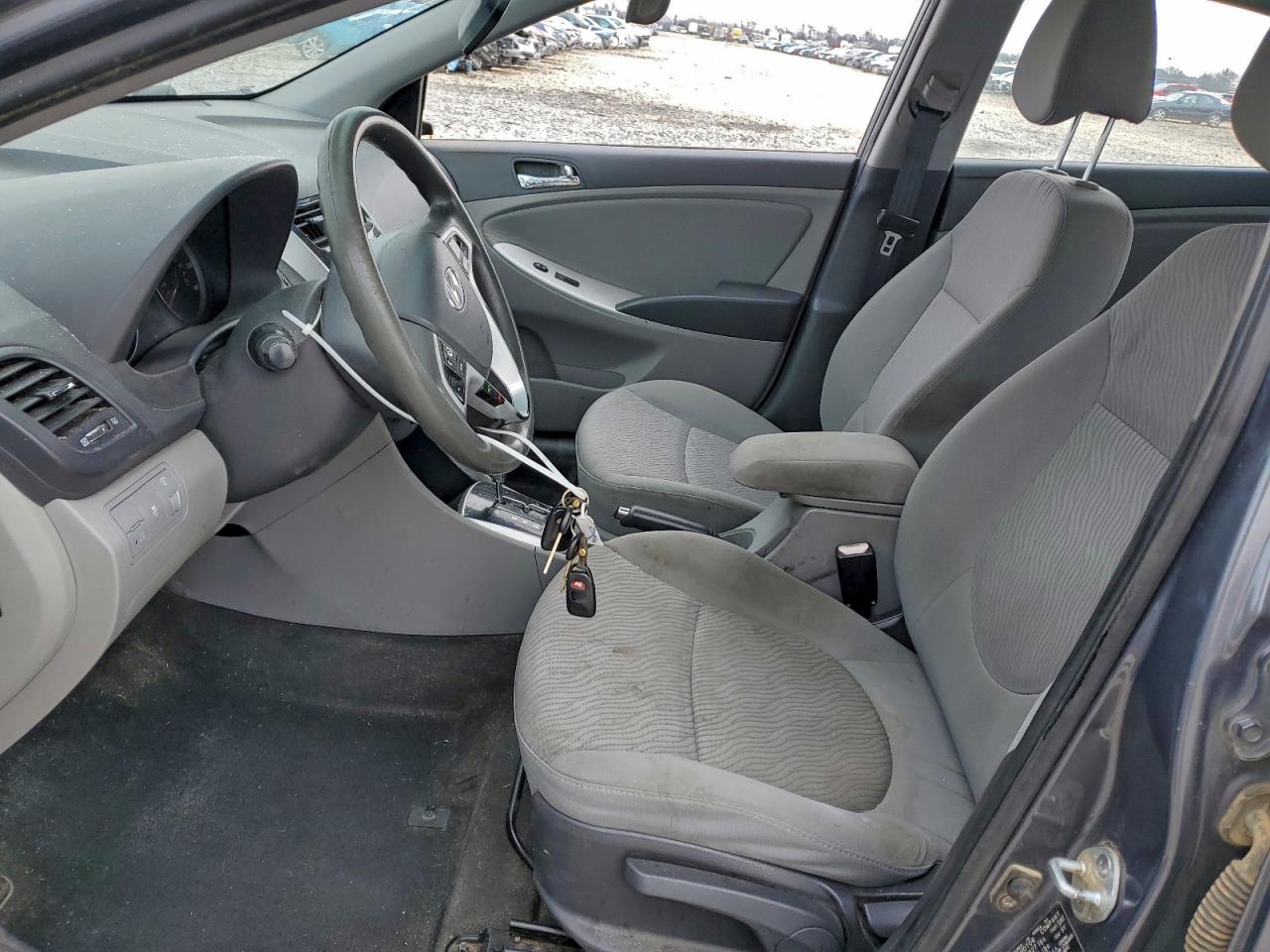 2012 Hyundai Accent Gls VIN: KMHCU4AE8CU144553 Lot: 95641135