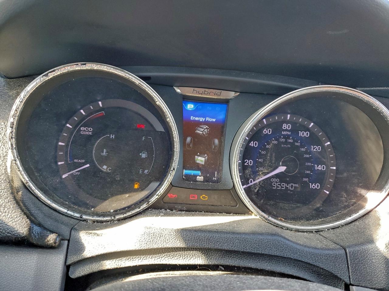 2014 Hyundai Sonata Hybrid VIN: KMHEC4A4XEA116552 Lot: 94685345