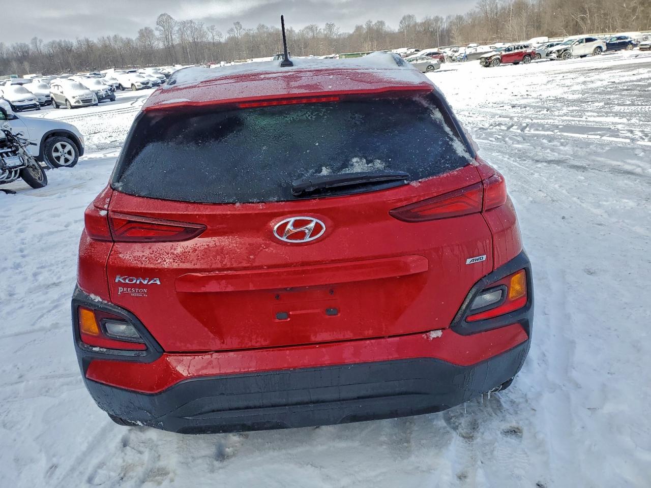 2021 Hyundai Kona Sel VIN: KM8K2CAA4MU693158 Lot: 96810885