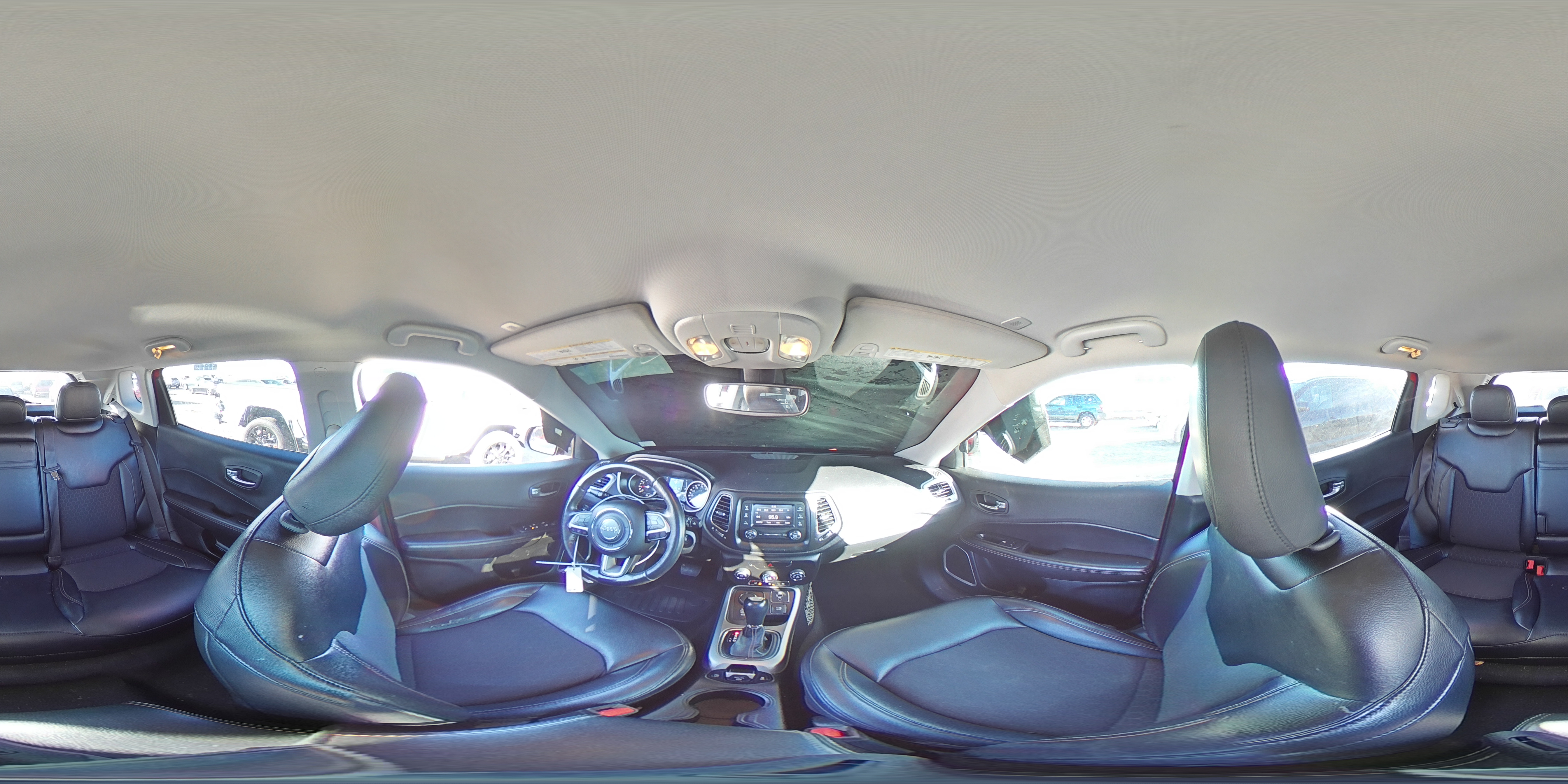 2017 Jeep Compass Latitude VIN: 3C4NJDBB2HT597286 Lot: 93937915