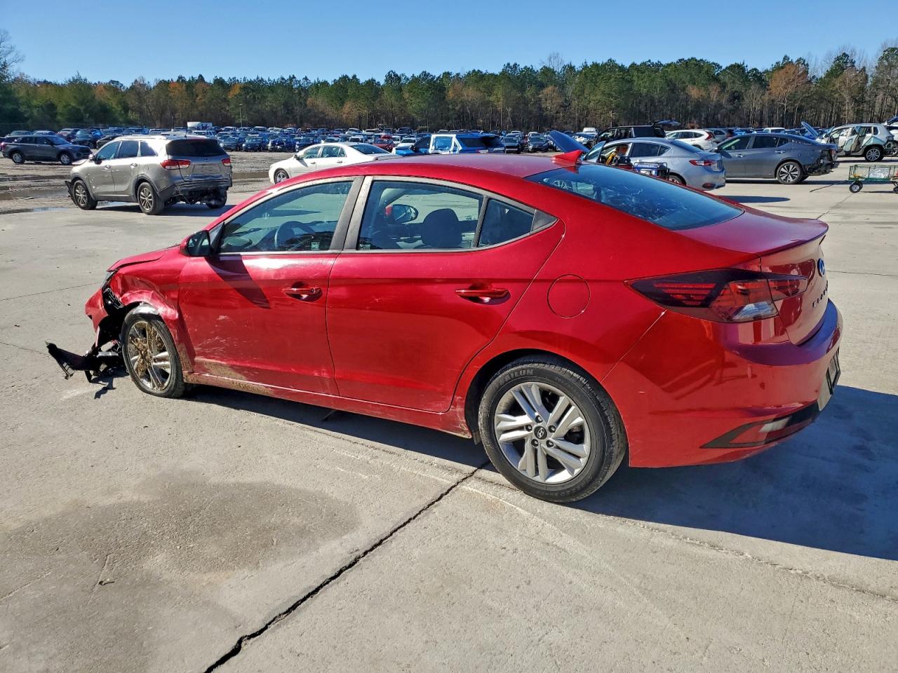2020 Hyundai Elantra Sel VIN: 5NPD84LF3LH572107 Lot: 97391245