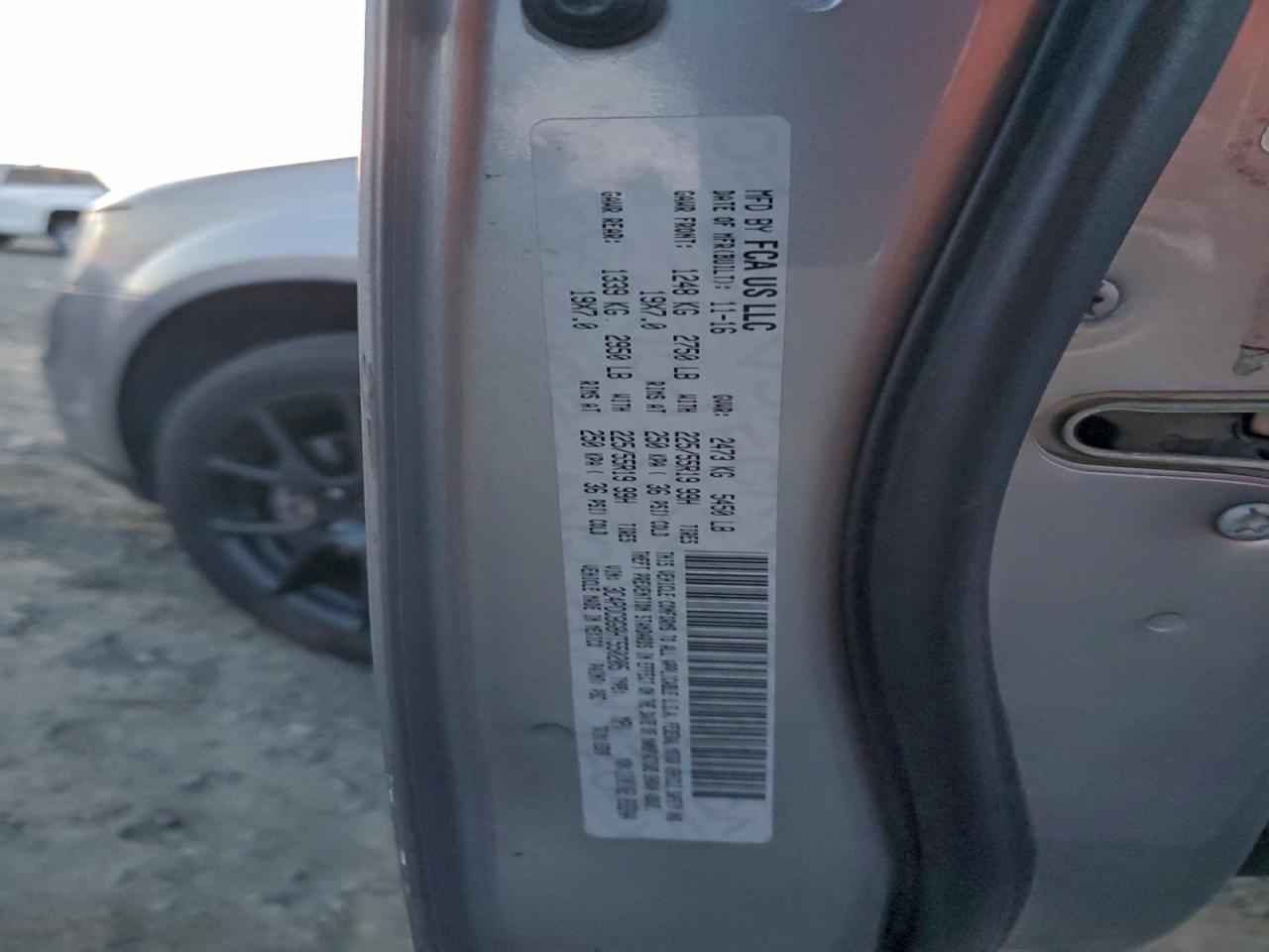 2017 Dodge Journey Sxt VIN: 3C4PDCBG8HT550205 Lot: 94814855