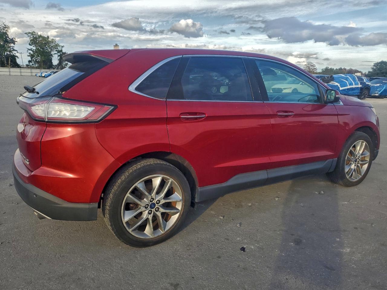 2018 Ford Edge Titanium VIN: 2FMPK3K98JBC18172 Lot: 97590975