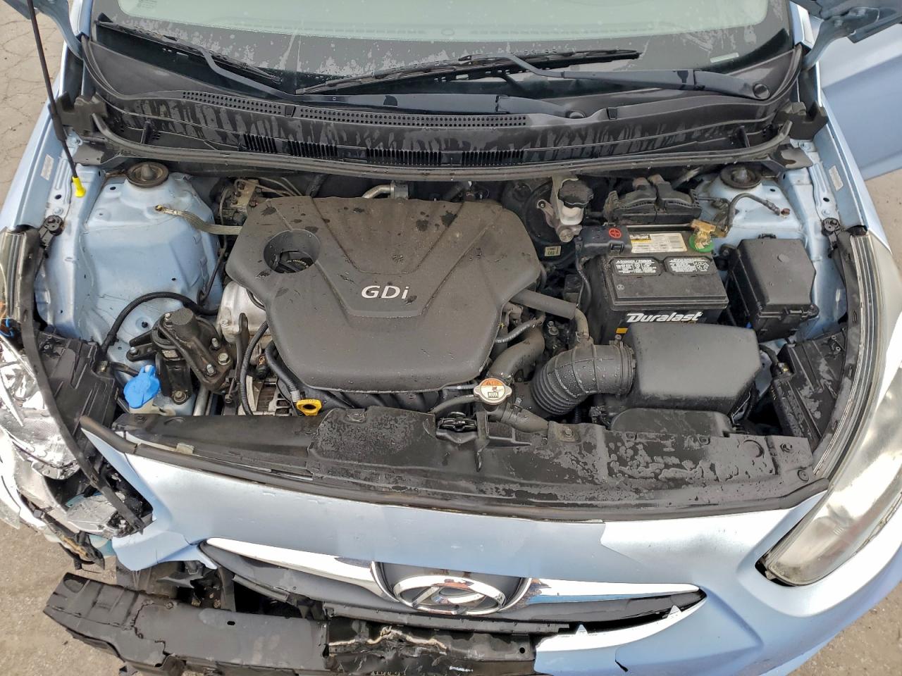 2013 Hyundai Accent Gls VIN: KMHCU5AE6DU078396 Lot: 95889195