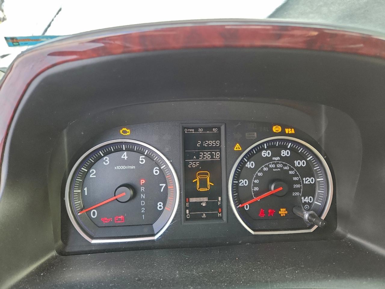 2009 Honda Cr-V Exl VIN: JHLRE48769C001444 Lot: 94880175