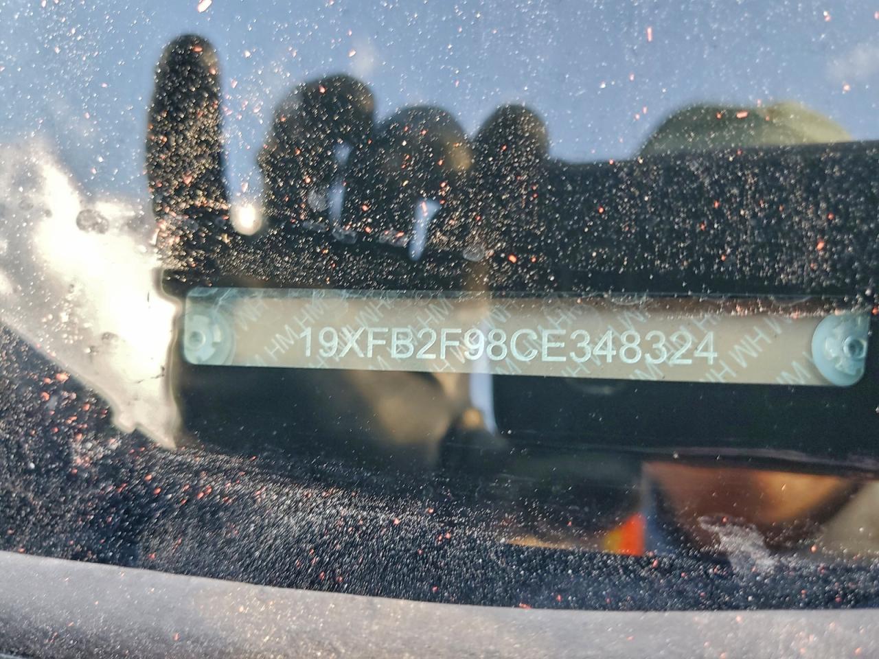 2012 Honda Civic Exl VIN: 19XFB2F98CE348324 Lot: 96363825