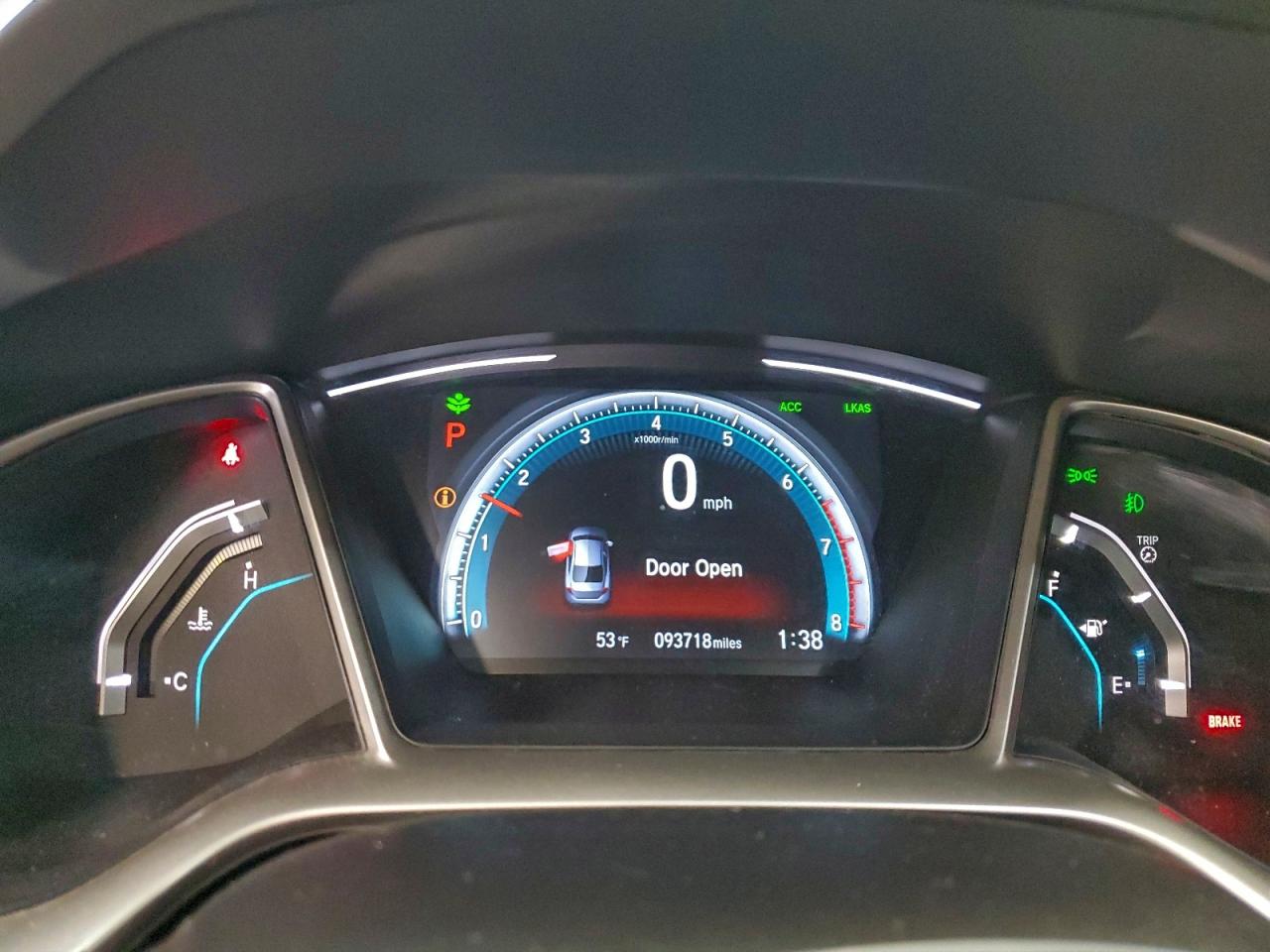 2017 Honda Civic Touring VIN: 19XFC1F93HE203156 Lot: 95997555