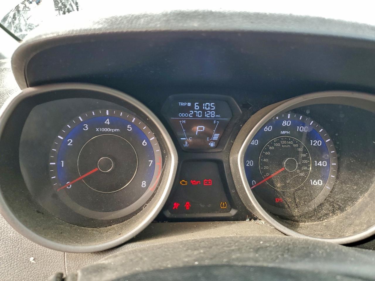 2012 Hyundai Elantra Gls VIN: KMHDH4AE6CU329533 Lot: 95263615