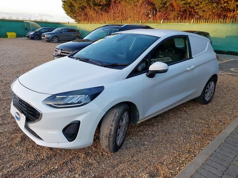 2022 FORD FIESTA 1.0 ECOBOOST MHEV TREND VAN for sale at Copart COLCHESTER