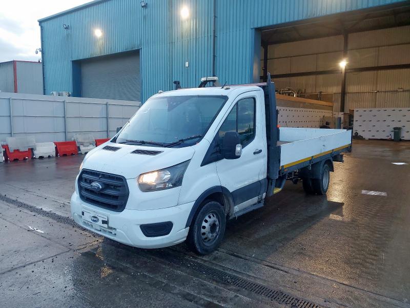 2021 FORD TRANSIT 2.0 ECOBLUE 130PS CHASSIS CAB for sale at Copart ROCHFORD