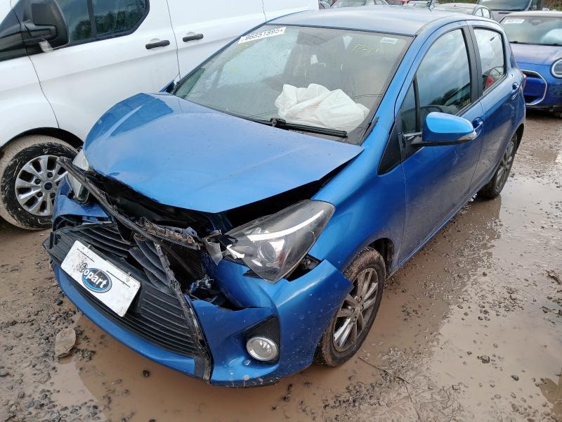 2015 TOYOTA YARIS 1.33 VVT-I ICON 5DR for sale at Copart BRISTOL