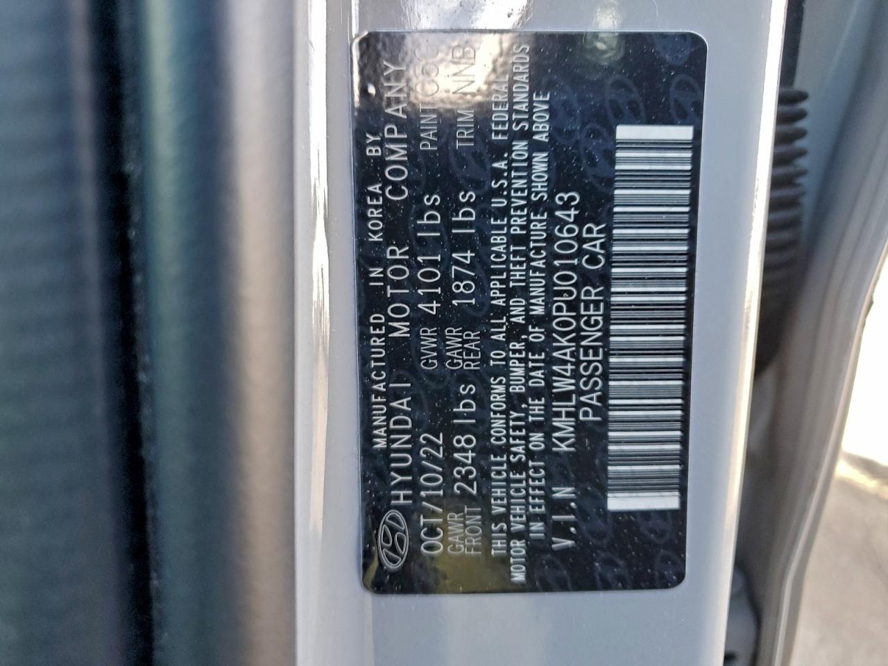 2023 Hyundai Elantra N VIN: KMHLW4AK0PU010643 Lot: 95850335