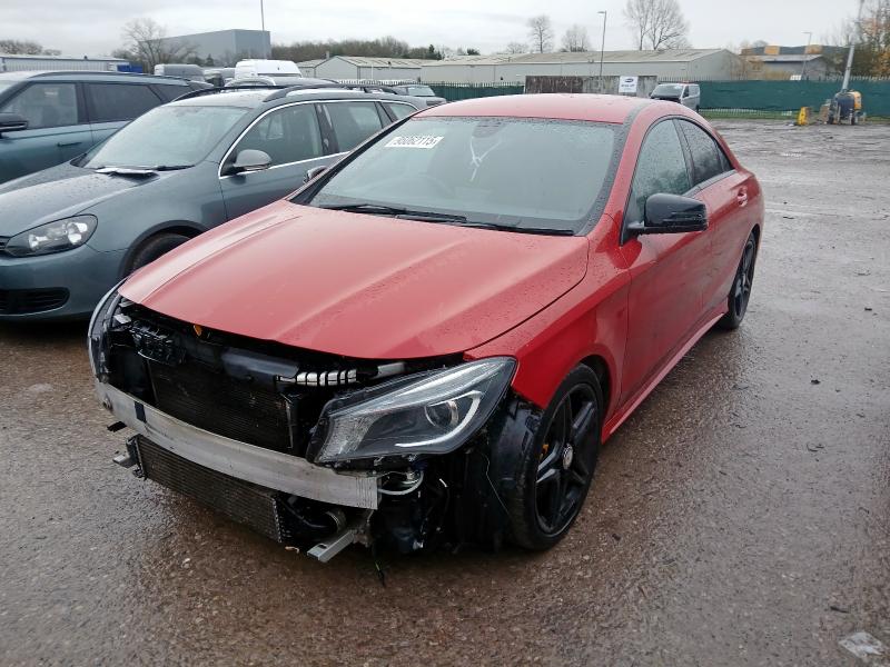 2014 MERCEDES-BENZ CLA CLA 250 AMG SPORT 4MATIC 4DR TIP AUTO for sale at Copart WESTBURY