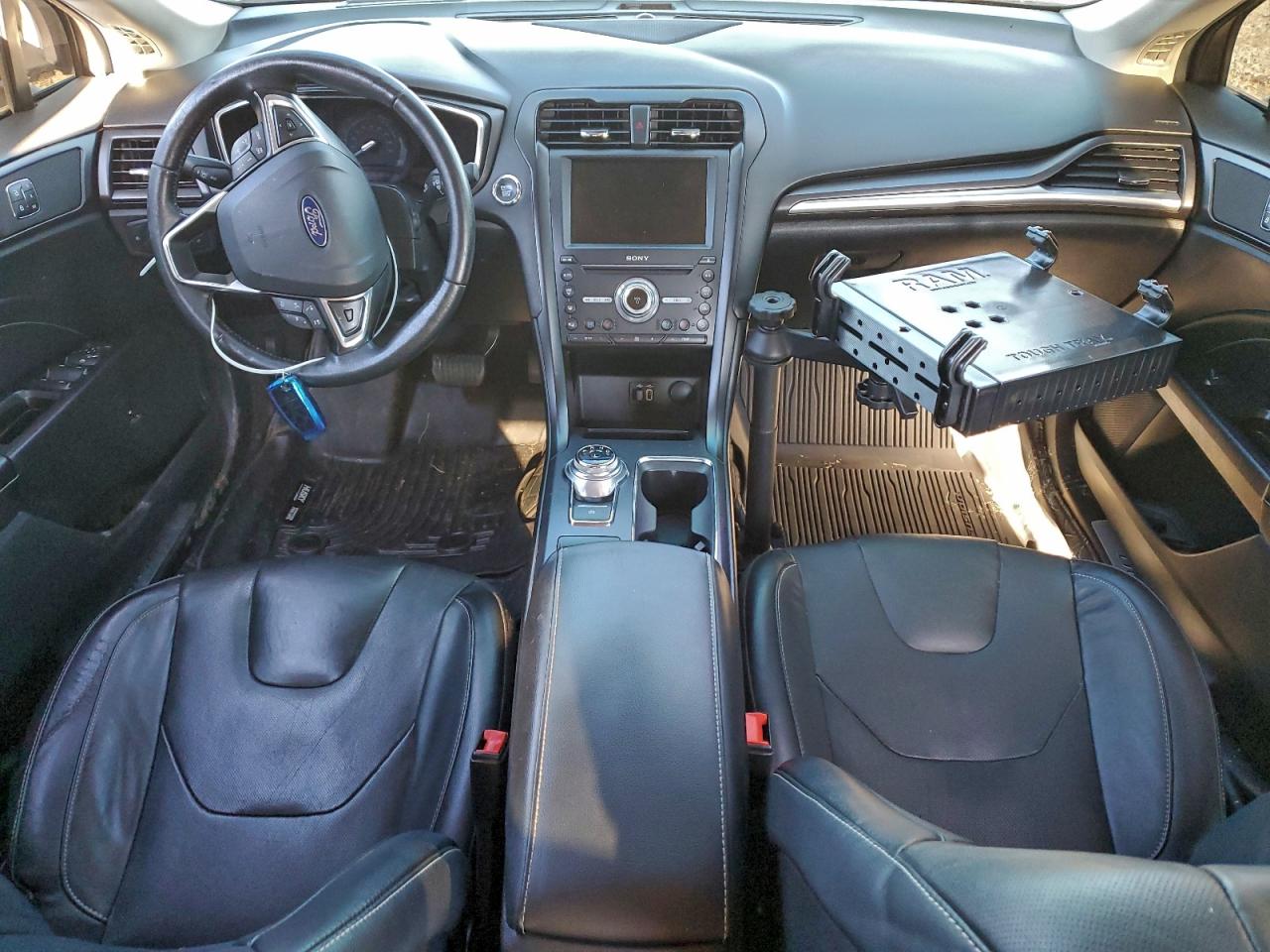 2019 Ford Fusion Titanium VIN: 3FA6P0SU1KR192737 Lot: 96138025