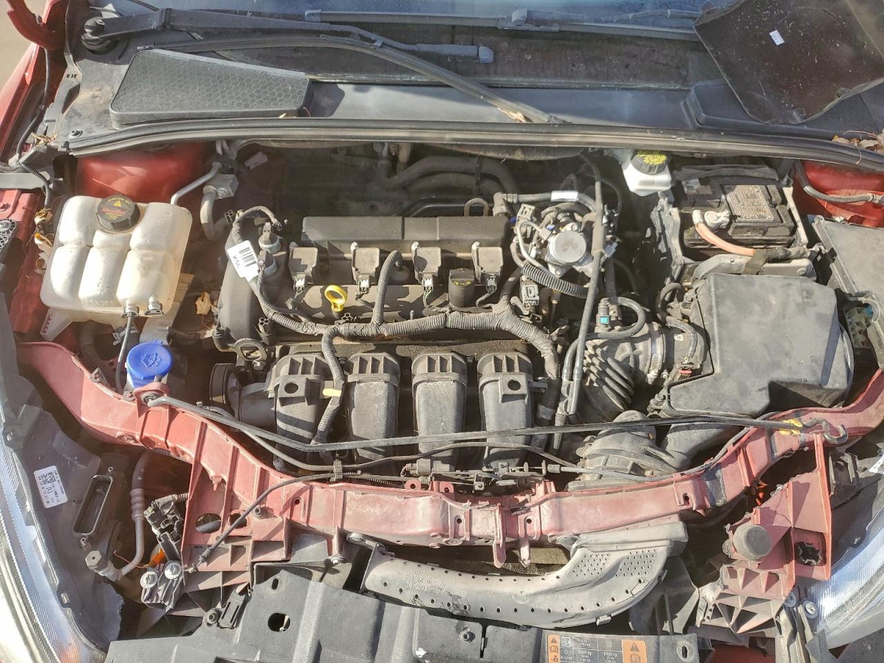 2018 Ford Focus Titanium VIN: 1FADP3N23JL325126 Lot: 95516245