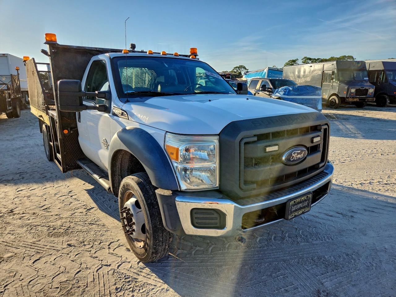 2016 Ford F550 Flatbed Truck VIN: 1FDUF5HT9GEB87906 Lot: 94119075